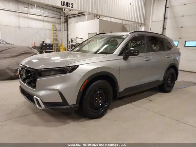 2023 Honda Cr-v Touring Hybrid VIN 2HKRS6H93PH201959 фото 2