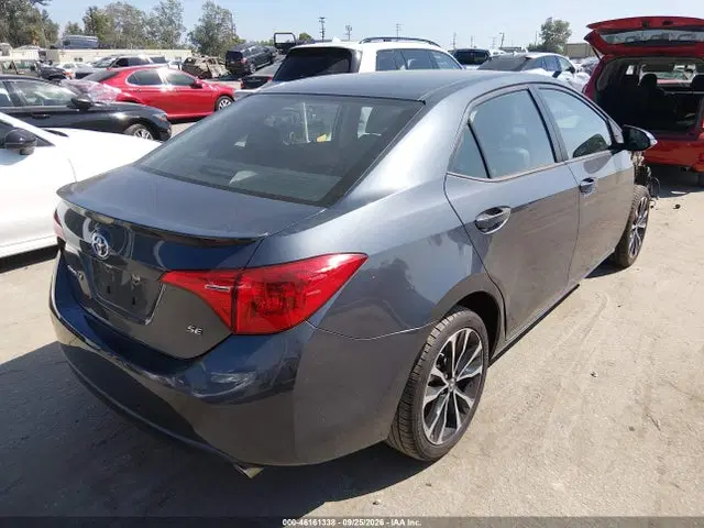 2017 Toyota COROLLA SE VIN 5YFBURHE1HP698430 фото 4