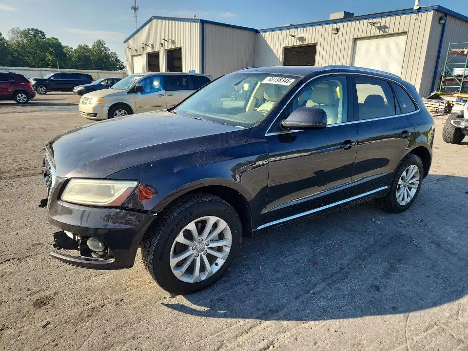 WA1LFAFP8EA025469 — 2014 Audi Q5, передняя часть, фото до ремонта
