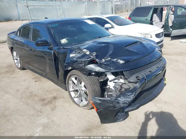 2C3CDXHG5PH635527 — 2023 Dodge Charger GT, Передняя часть, фото до ремонта