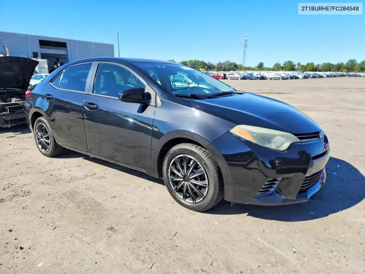 2015 Toyota Corolla Le VIN 2T1BURHE7FC284548 фото 4