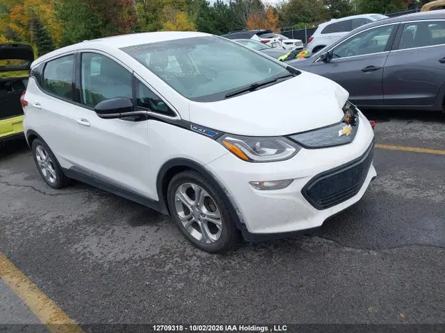 1G1FY6S07K4120868 — 2019 Chevrolet BOLT EV LT, Передняя часть слева (Left Front), фото до ремонта