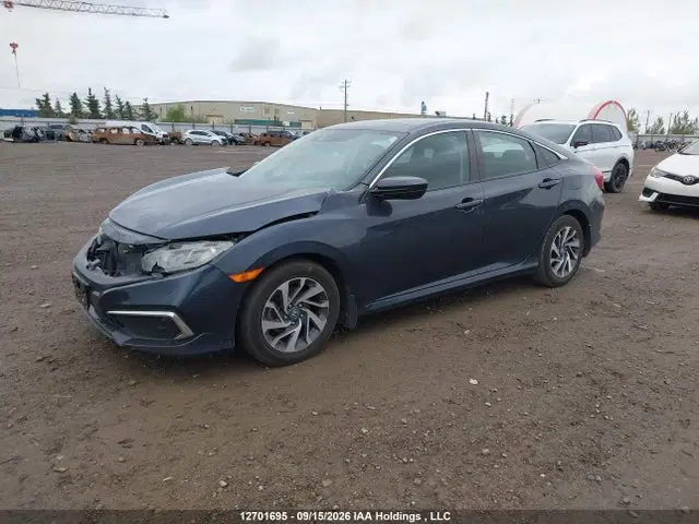2019 Honda CIVIC EX VIN 2HGFC2F77KH005410 фото 2