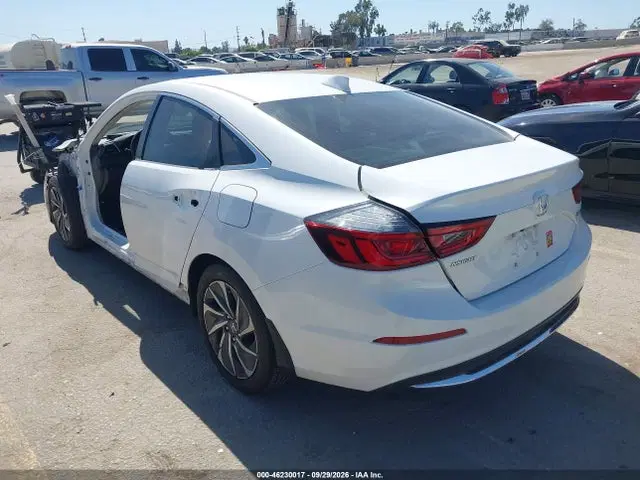 2019 Honda Insight Touring VIN 19XZE4F92KE015213 фото 3