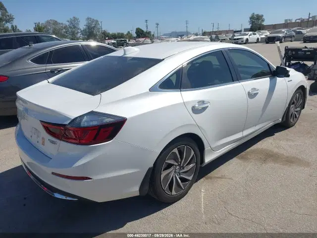 2019 Honda Insight Touring VIN 19XZE4F92KE015213 фото 4