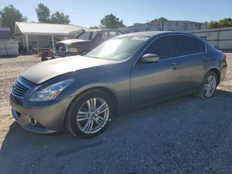 JN1CV6AR6CM673759 — 2012 Infiniti G37 Sedan, Передняя часть, фото до ремонта