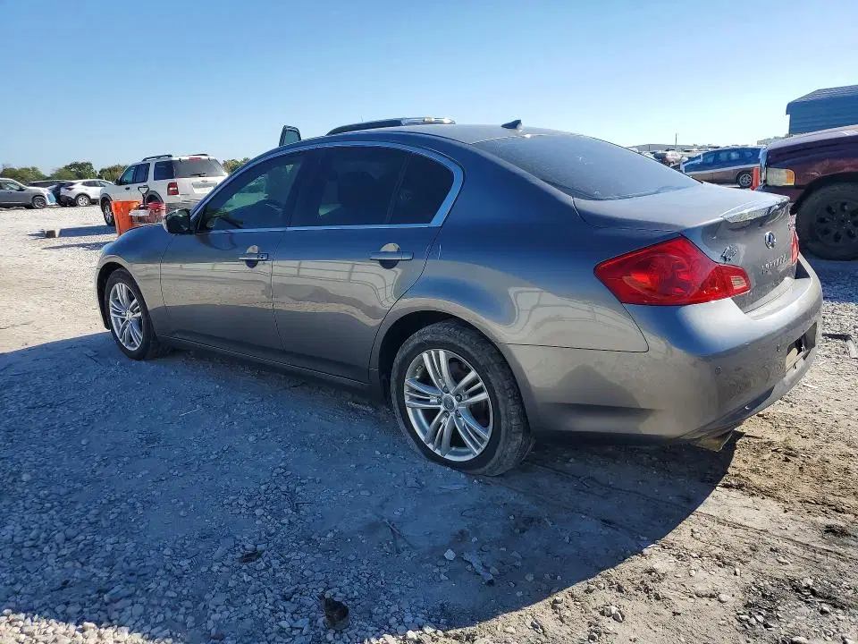 2012 INFINITI G37 SEDAN VIN JN1CV6AR6CM673759 фото 2