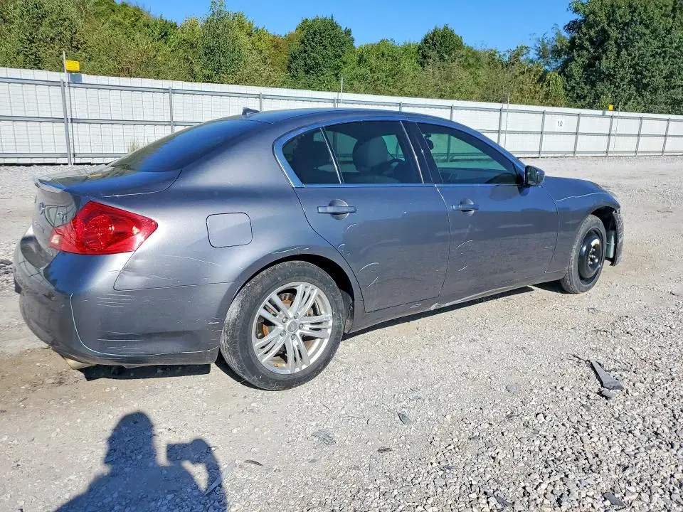 2012 INFINITI G37 SEDAN VIN JN1CV6AR6CM673759 фото 3