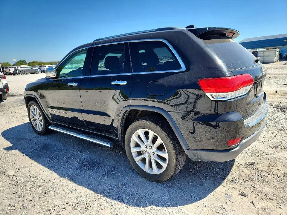 2017 JEEP GRAND CHEROKEE VIN 1C4RJEBGXHC790705 фото 2