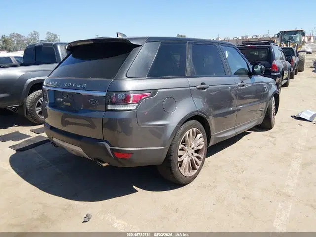 2017 Land Rover Range Rover Sport 3.0l V6 Supercharged Hse VIN SALWR2FV8HA681666 фото 4