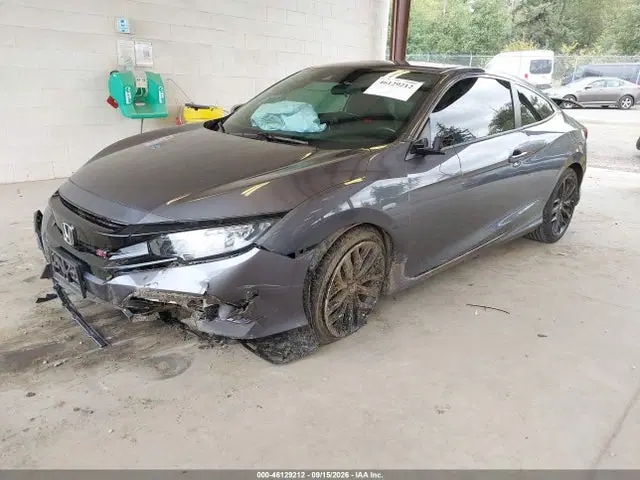 2020 Honda CIVIC SI COUPE VIN 2HGFC3A54LH752055 фото 2