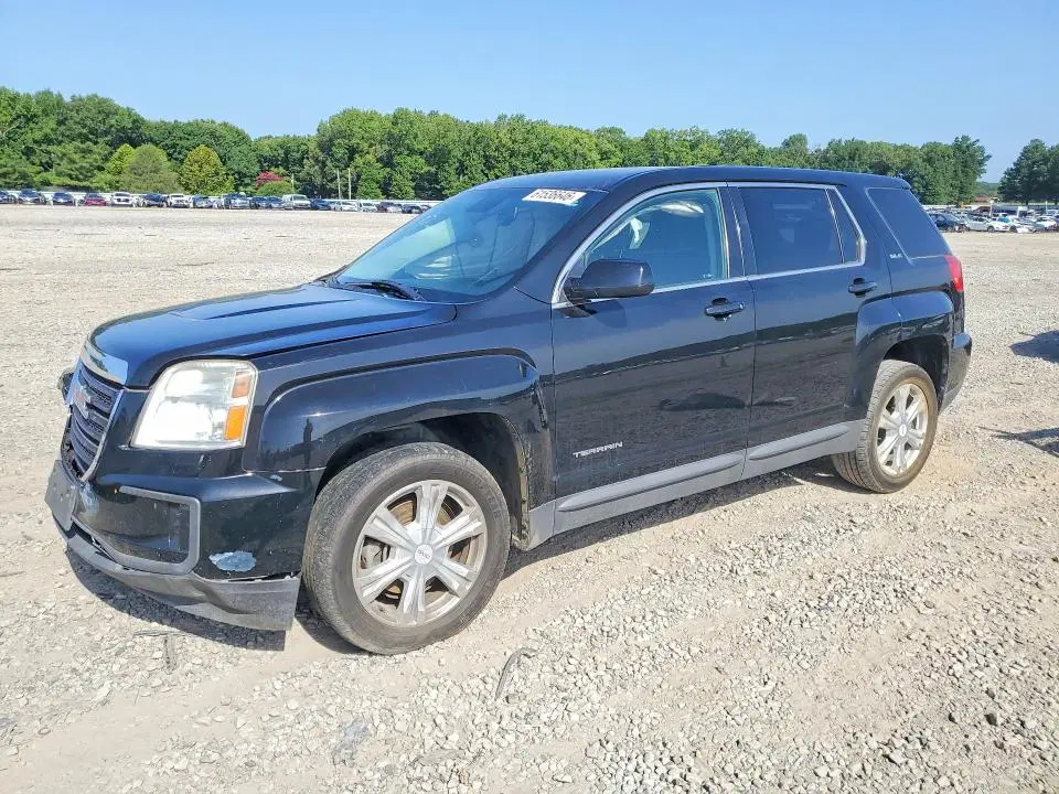 2GKALMEK7H6347281 — 2017 GMC Terrain, Передняя часть, фото до ремонта