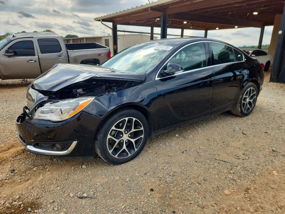 2G4GL5EX4H9152529 — 2017 Buick Regal, Передняя часть, фото до ремонта