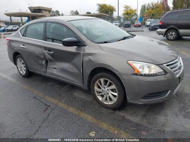 3N1AB7AP1FL679617 — 2015 Nissan Sentra S/SV/SR/SL, Правый бок (Right Side), фото до ремонта