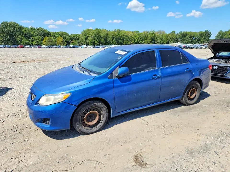 2T1BU40E49C185480 — 2009 Toyota Corolla, Передняя часть, фото до ремонта