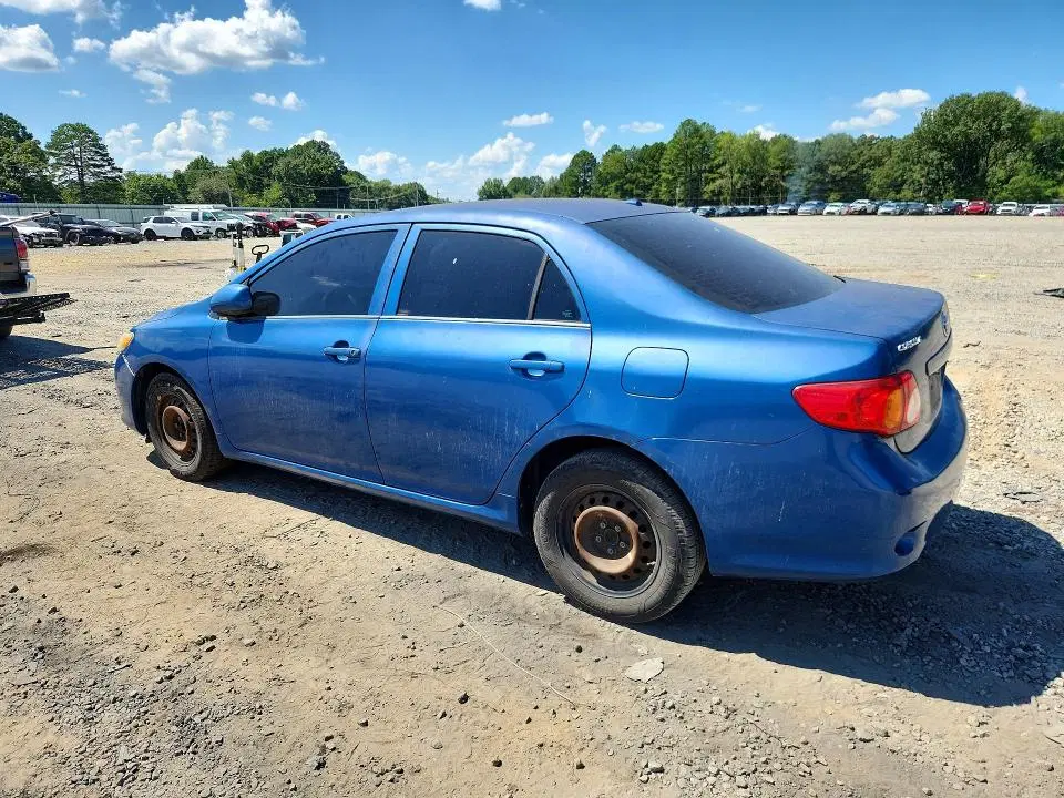 2009 TOYOTA COROLLA VIN 2T1BU40E49C185480 фото 2