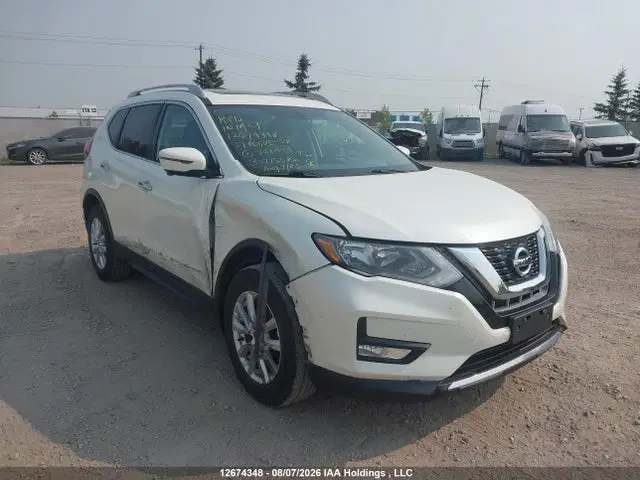 5N1AT2MV4HC748494 — 2017 Nissan Rogue SV/SL, Правый бок (Right Side), фото до ремонта