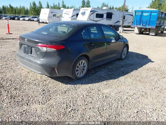 2021 Toyota COROLLA LE VIN 5YFBPMBE7MP221062 фото 4