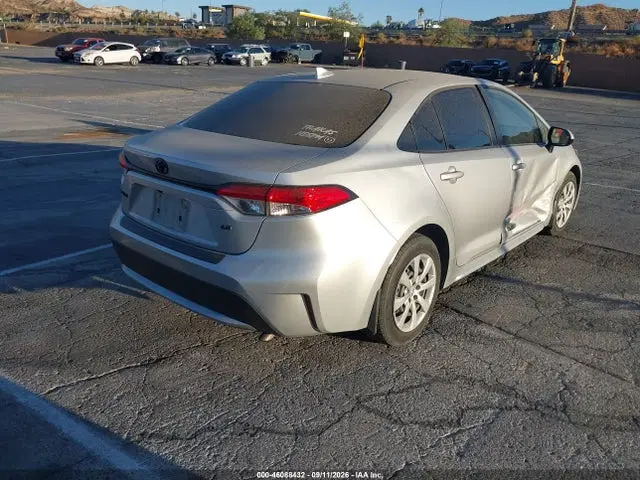 2022 Toyota COROLLA LE VIN JTDEPMAE1N3007337 фото 4