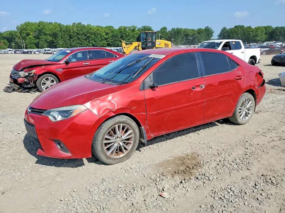 5YFBURHE3EP018622 — 2014 Toyota Corolla, Передняя часть, фото до ремонта