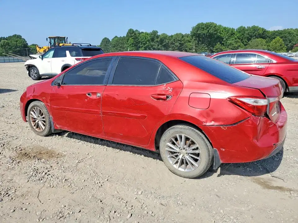 2014 TOYOTA COROLLA VIN 5YFBURHE3EP018622 фото 2
