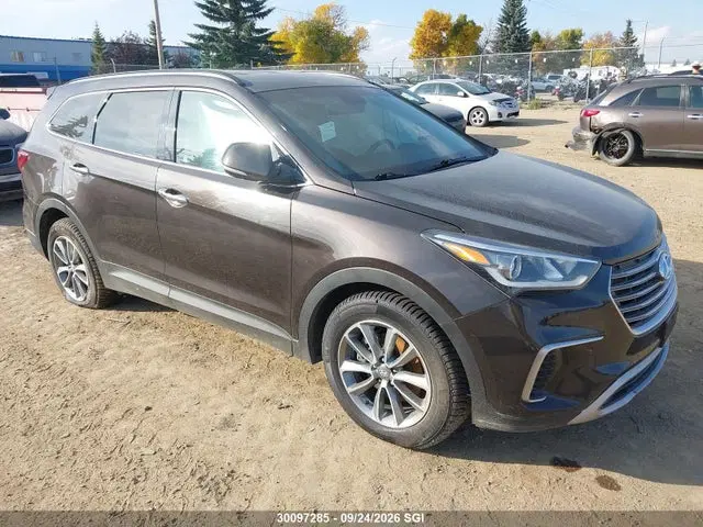KM8SNDHF7JU287028 — 2018 Hyundai Santa Fe SE/Limited, Левый бок (Left Side), фото до ремонта